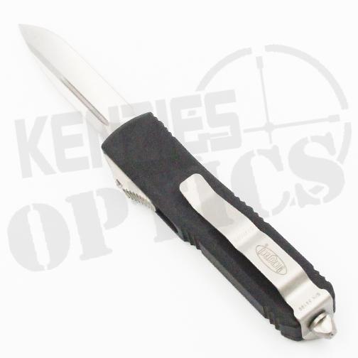 Microtech UTX-85 S/E OTF Automatic Knife Black - Satin Blade