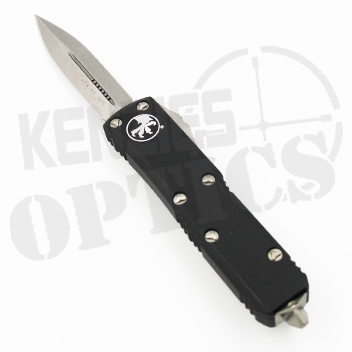Microtech UTX-85 D/E OTF Automatic Knife Black - Stonewash Blade
