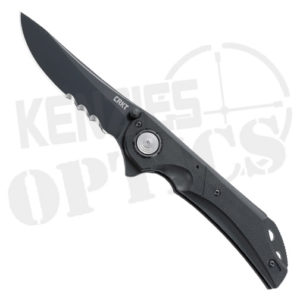 CRKT Seismic Black with Veff Serrrations