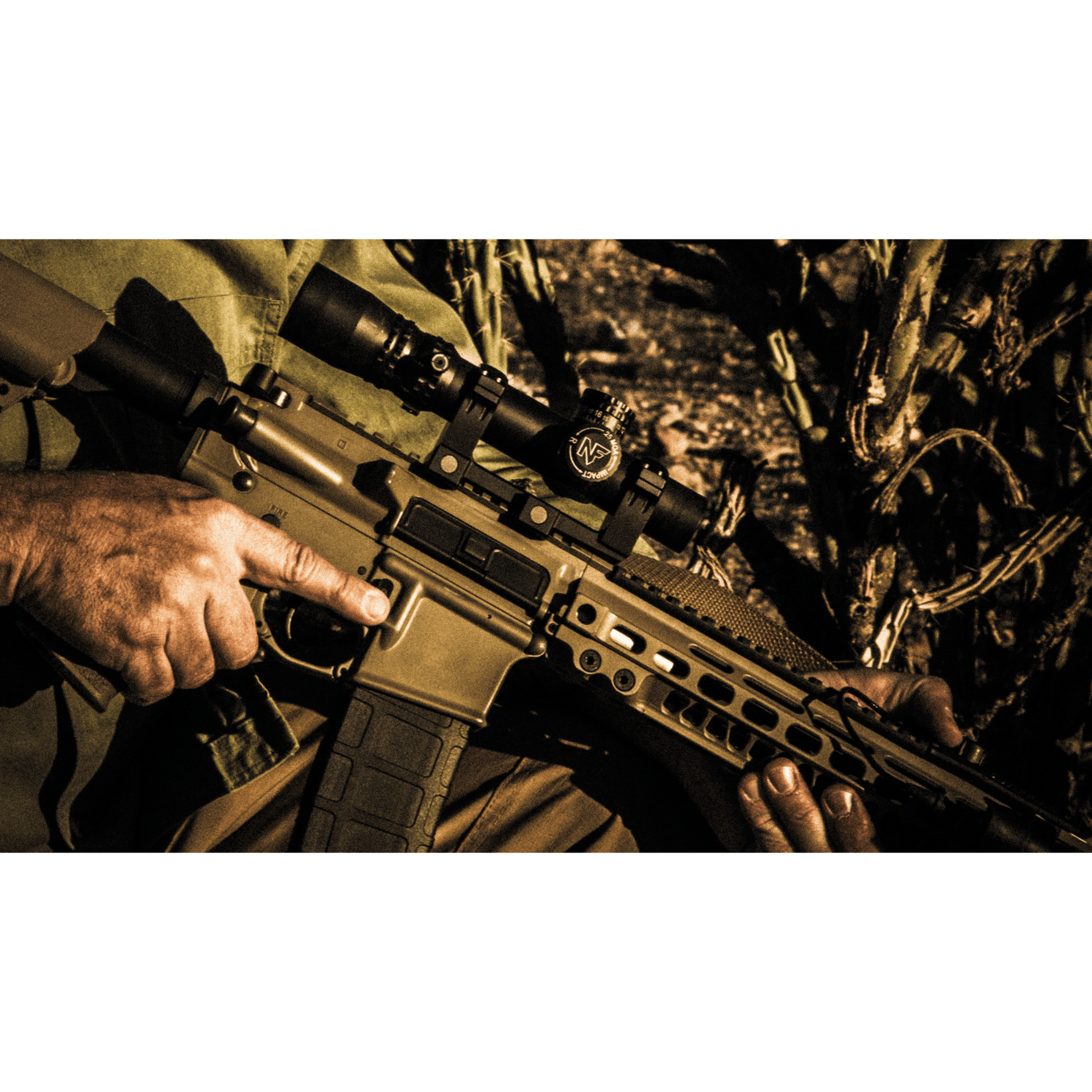 Nightforce Nxs 1 4x24mm 250 Moa Capped Adjustments Ihr