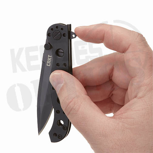 CRKT M16-01KS Spear Point Black Stainless Steel Handle