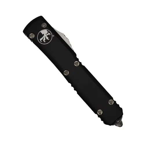 Microtech 121-4 Ultratech S/E OTF Automatic Knife Black - Satin