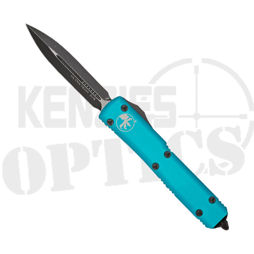Microtech 122-1TQ Ultratech D/E OTF Automatic Knife Turquoise - Black