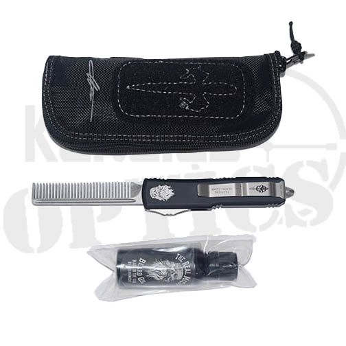 Microtech 234-TBC Tactical Beard Comb Stonewashed Fine Tooth (UTX-85) OTF Automatic