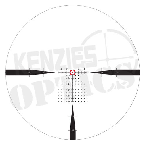 Nightforce ATACR 1-8x24mm F1 - .1 Mil Radian - NVD - Capped Adjustments - FC-DM - Reticle