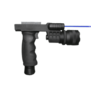 Precision Tactical Battle Grip W Blue Laser Light Combo Kenzie S Optics