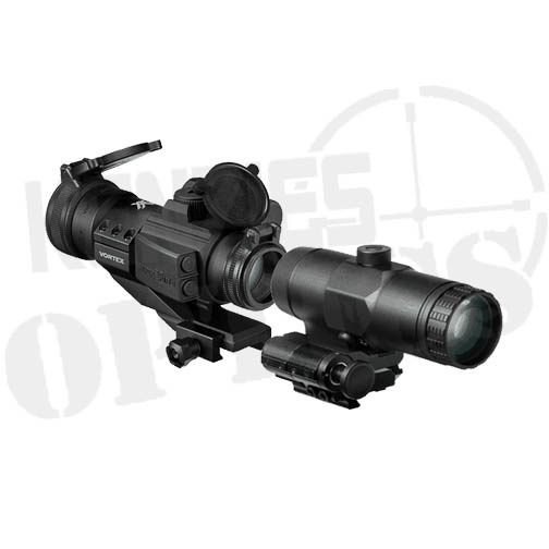 Vortex Strikefire II & VMX-3T Magnifier w/ Flip Mount Bundle
