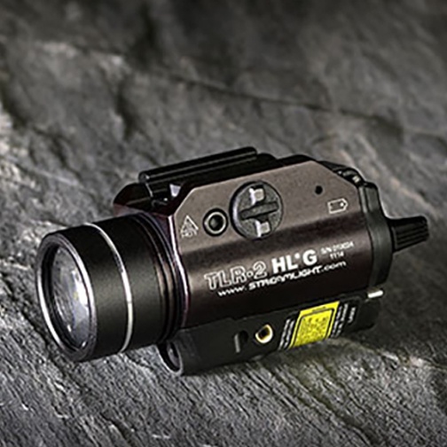 Streamlight TLR-2 HL G Rail Mounted Flashlight with Green Laser