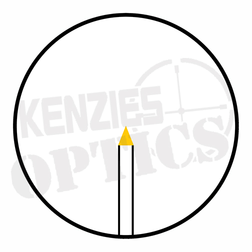 Trijicon AccuPoint 1-4x24mm - Amber Triangle Dot Reticle