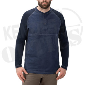 Vertx Weaponguard Action Henley Heather Indigo VTX1460-HIN