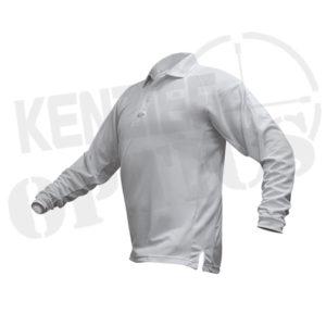 Vertx Men's Coldblack Long Sleeve Polo White