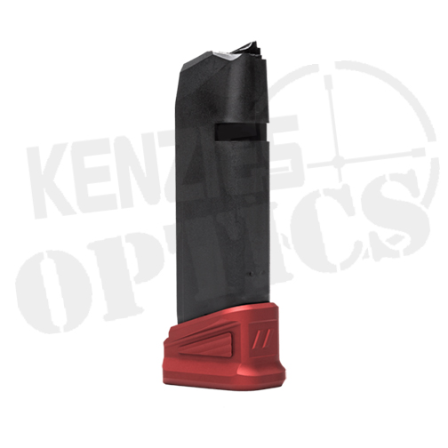 ZEV Tech +5 Basepad Glock Magazines - Red