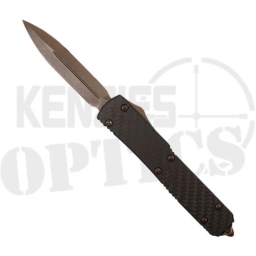 Microtech 122-13CF Ultratech D/E OTF Automatic Knife Carbon Fiber - Bronze Blade