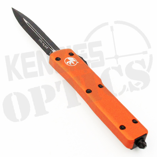 Microtech UTX-70 D/E OTF Automatic Knife Orange - Black