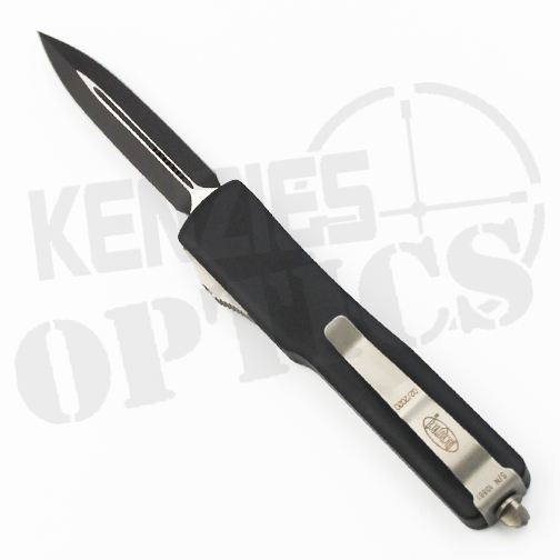 Microtech UTX-70 D/E OTF Automatic Knife Black – Black