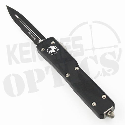 Microtech UTX-70 D/E OTF Automatic Knife Black – Black