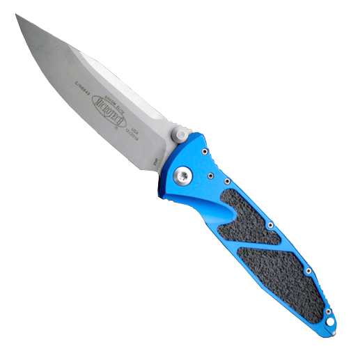 Microtech SOCOM Elite S/E Manual Knife Blue - Stonewash