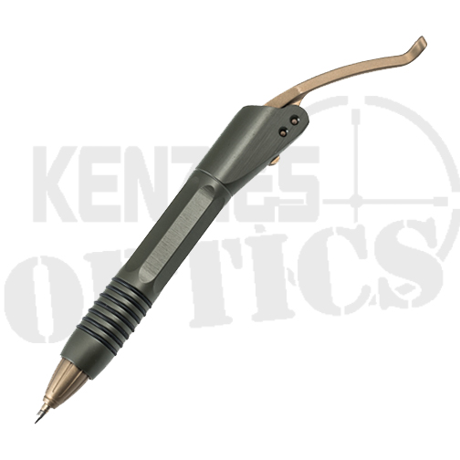 Microtech 401-SS-ODBZ Siphon II Stainless Pen OD Green - Bronze