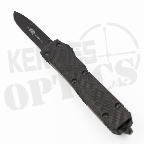 Microtech Ultratech S/E OTF Automatic Knife Carbon Fiber - Black DLC