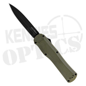Benchmade Autocrat 3400 OTF Automatic Knife - OD Green Handle and Black Blade