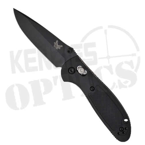 Benchmade Mini Griptilian Knife - Black Handle/Black Blade