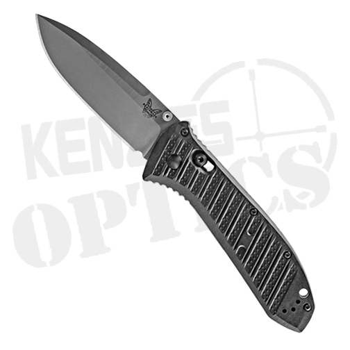 Benchmade Presidio II Knife - Plain Satin Blade and Black Handle