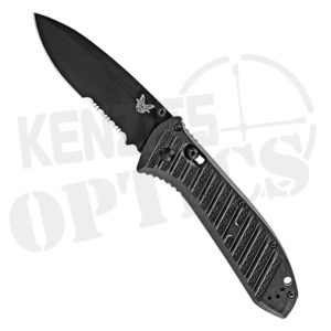 Benchmade Presidio II Knife - Partially Serrated Black Blade