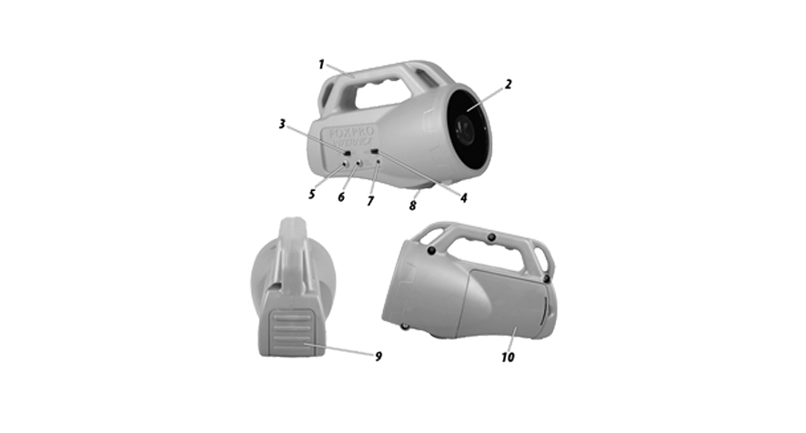 FOXPRO Inferno Digital Game Call | Hunting Calls | Kenzie's Optics