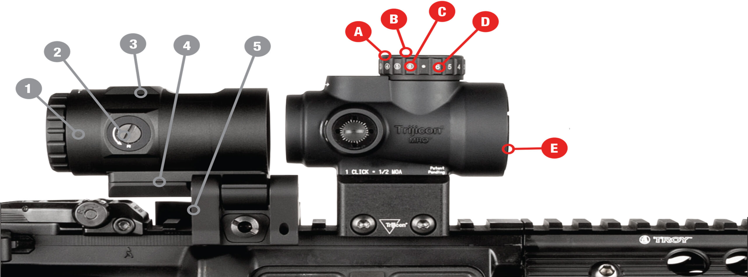 Trijicon MRO セット実 MRO-C-2200057 | Trijicon®