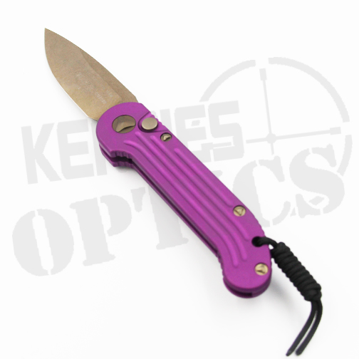 Microtech LUDT Automatic Knife Violet - Bronze