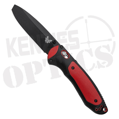Benchmade Boost Knife Red and Black