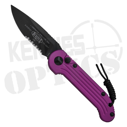 Microtech LUDT Automatic Knife Violet - Black