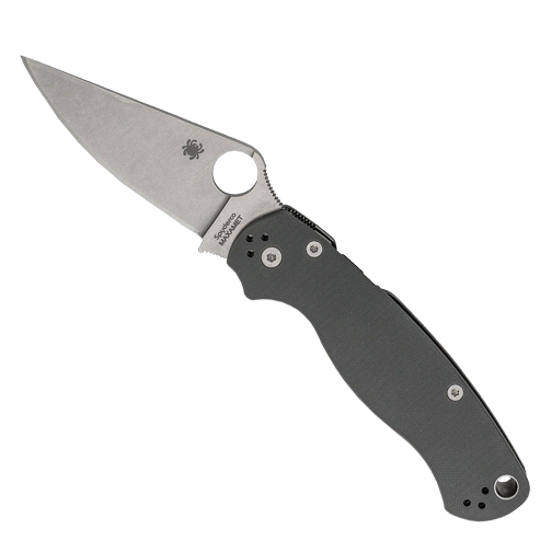 Spyderco Para Military 2 Knife Dark Gray - Maxamet