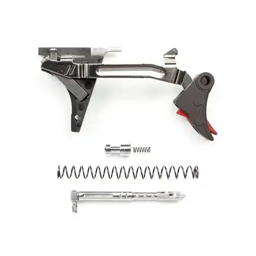 Zev Pro Curved Ultimate Trigger Kit for Glock Gen 1-4 - Red