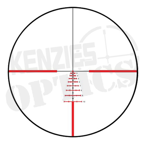 Meopta Optika6 3-18x50 - DichroTech 6.5 Creedmoor FFP Reticle