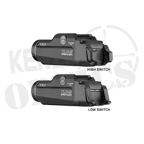 Streamlight TLR-9 Gun Light with Ambidextrous Rear Switch Options