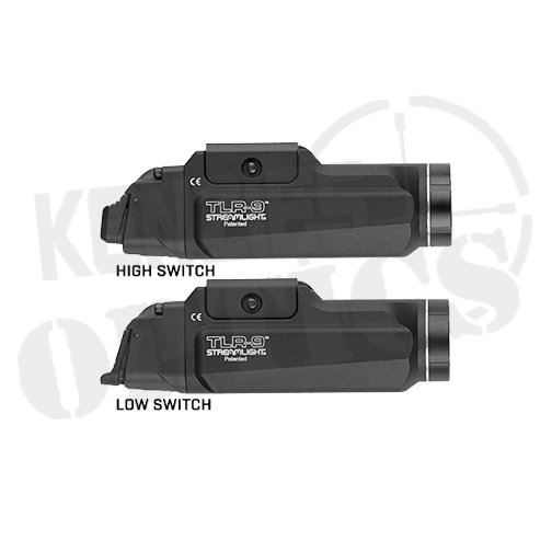 Streamlight TLR-9 Gun Light with Ambidextrous Rear Switch
