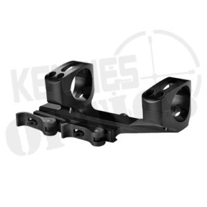 Warne QD 30 mm Skeletonized Cantilever Mount - Black