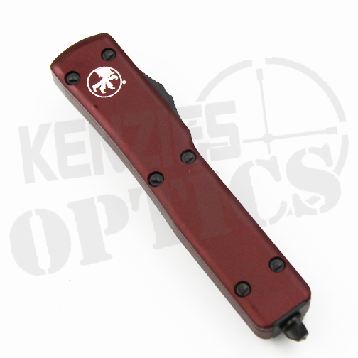Microtech UTX-70 D/E OTF Automatic Knife Merlot Red – Black
