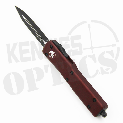 Microtech UTX-70 D/E OTF Automatic Knife Merlot Red – Black