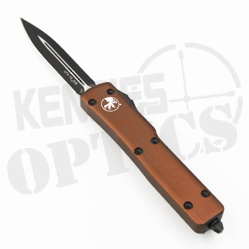 Microtech UTX-70 D/E OTF Automatic Knife Tan – Black