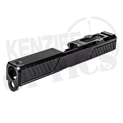 ZEV Tech Z19 Citadel Stripped Slide with RMR Plate Gen 3 - DLC Black