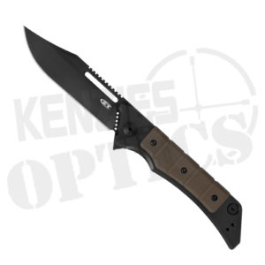 Zero Tolerance 0223 Frame Lock Brown G-10 Knife – DLC