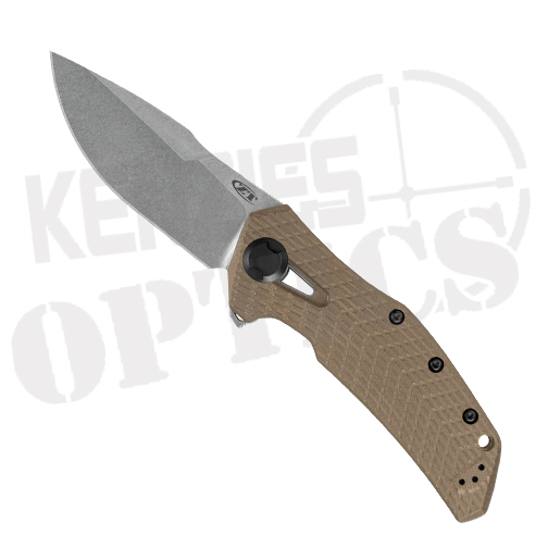 Zero Tolerance 0308 Flipper G10 Coyote Knife – Stonewash