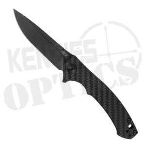 Zero Tolerance 0450 Sinkevich Flipper Knife - Black Carbon Fiber - Black DLC Finish
