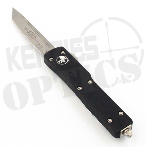 Microtech UTX-70 T/E OTF Automatic Knife Black – Satin