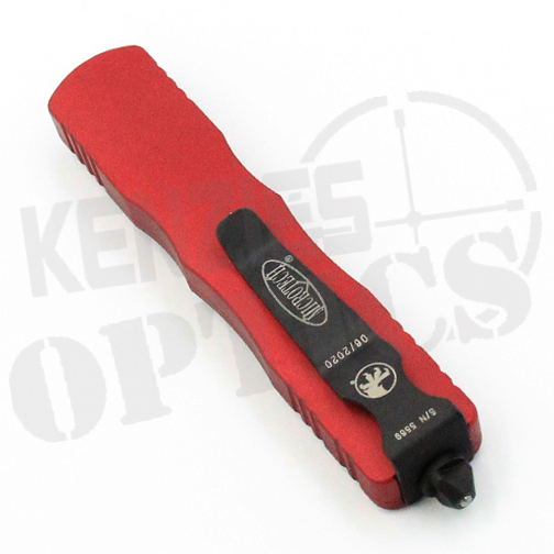 Microtech Dirac D/E OTF Automatic Knife Red – Black