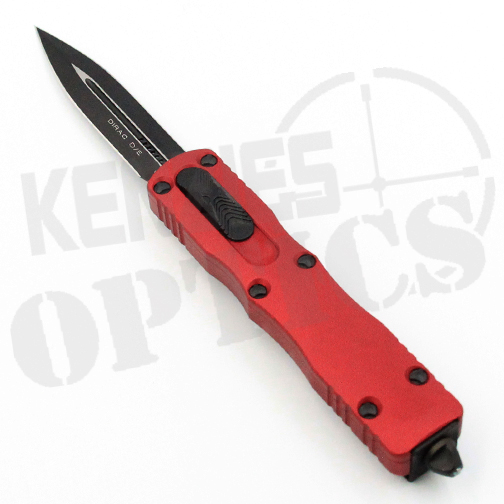 Microtech Dirac D/E OTF Automatic Knife Red – Black