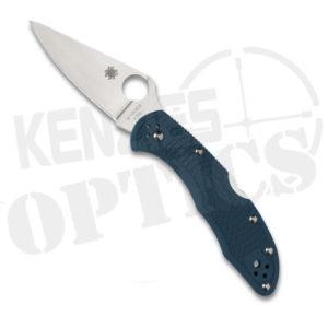 Spyderco Delica 4 Knife - Blue