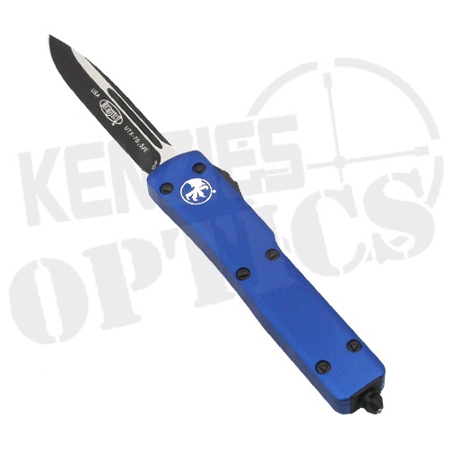 Microtech UTX-70 S/E OTF Automatic Knife Blue – Black